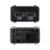 Efficient USB Charging Socket with Overvoltage Protection Versatile USB Port Adapter T99Q7-6MA0A for  Autmotives