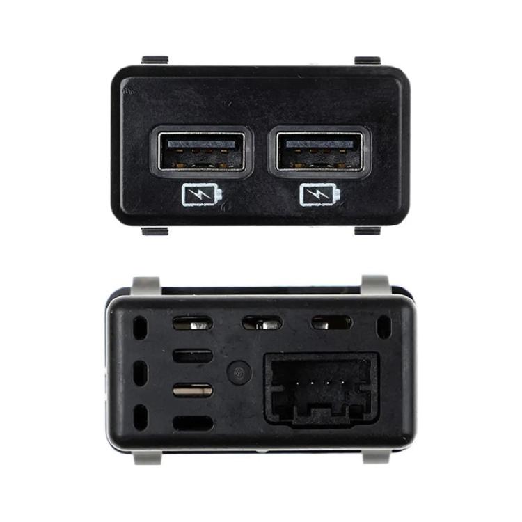 Efficient USB Charging Socket with Overvoltage Protection Versatile USB Port Adapter T99Q7-6MA0A for  Autmotives
