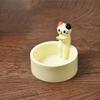 Creative Cute Cartoon Cat Candle Holder - Durable, for Aromatherapy Candle Heating Home Desktop Decor