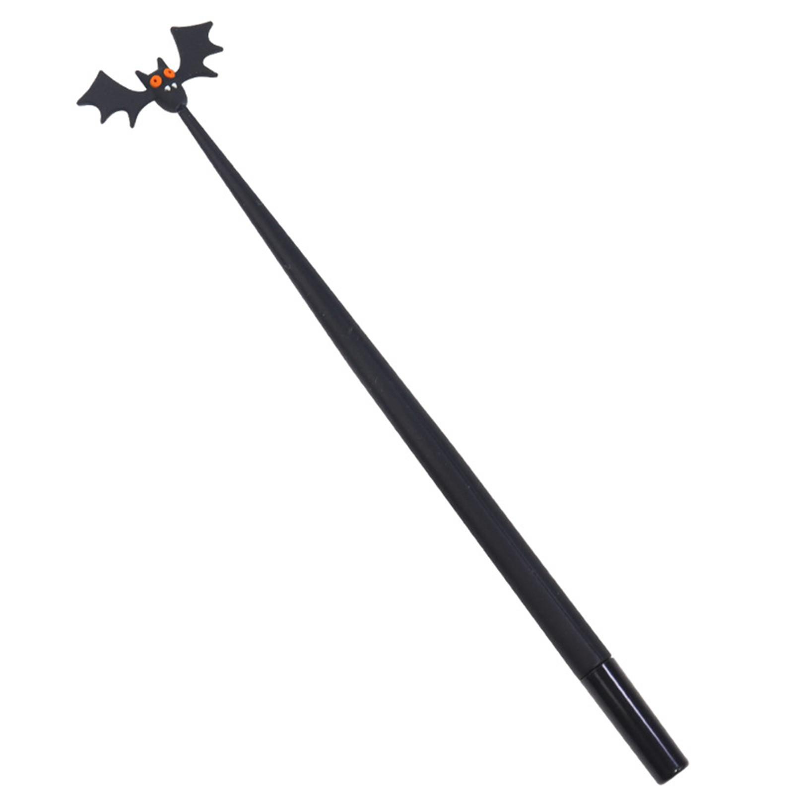 

1 мл Хэллоуин жуткая силиконовая гелевая ручка 0,5 мм, гелевая ручка для письма для школьных принадлежностей студентов детей подарки, Хэллоуин обратно в школу подарки One Size