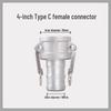 Aluminum Alloy CE Quick-Connect Male & Female Hose for Oil Discharge and Water Sprinklers
