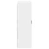 Wall Cabinet LUCCA High Gloss White 80 X 31 X 100 Cm Particleboard