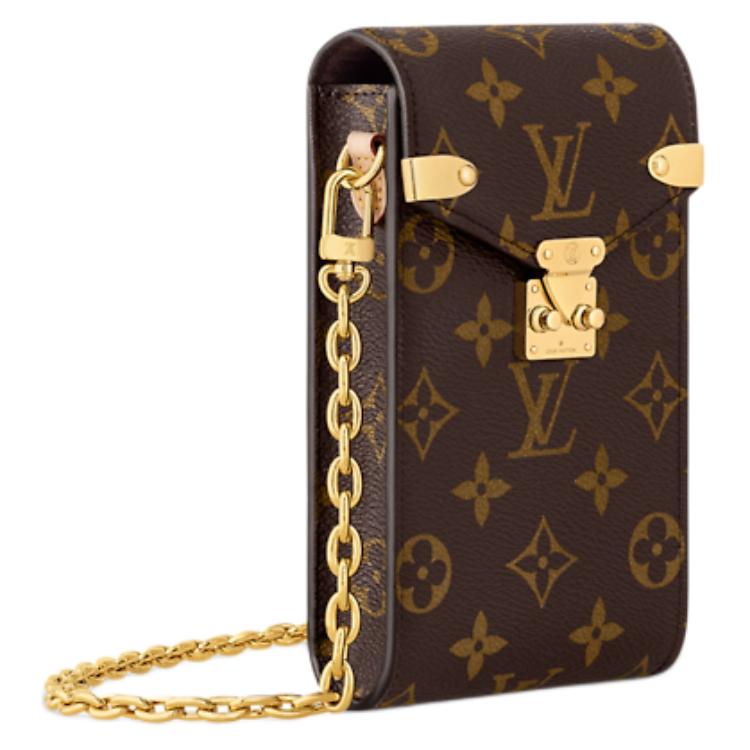 Louis Vuitton Phone Pouch MéTis Brown Monogram Canvas Women Bags M13572