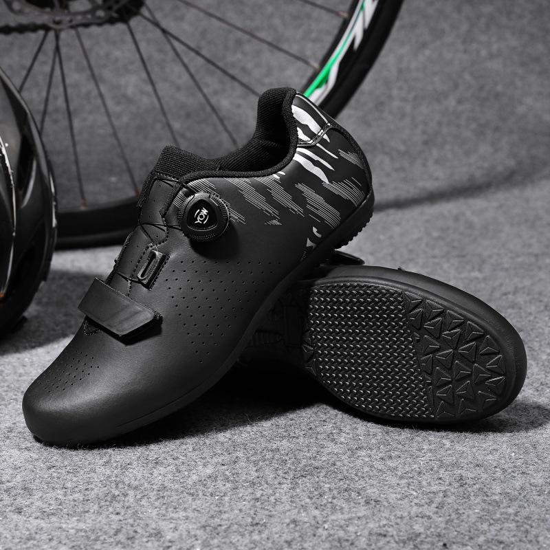 

Men S And Women S Cycling Shoes, Bicycle Shoes, Rotating Buckle, Mountain Lock, Road Lock, Unlocked Outdoor Cycling Shoes 36