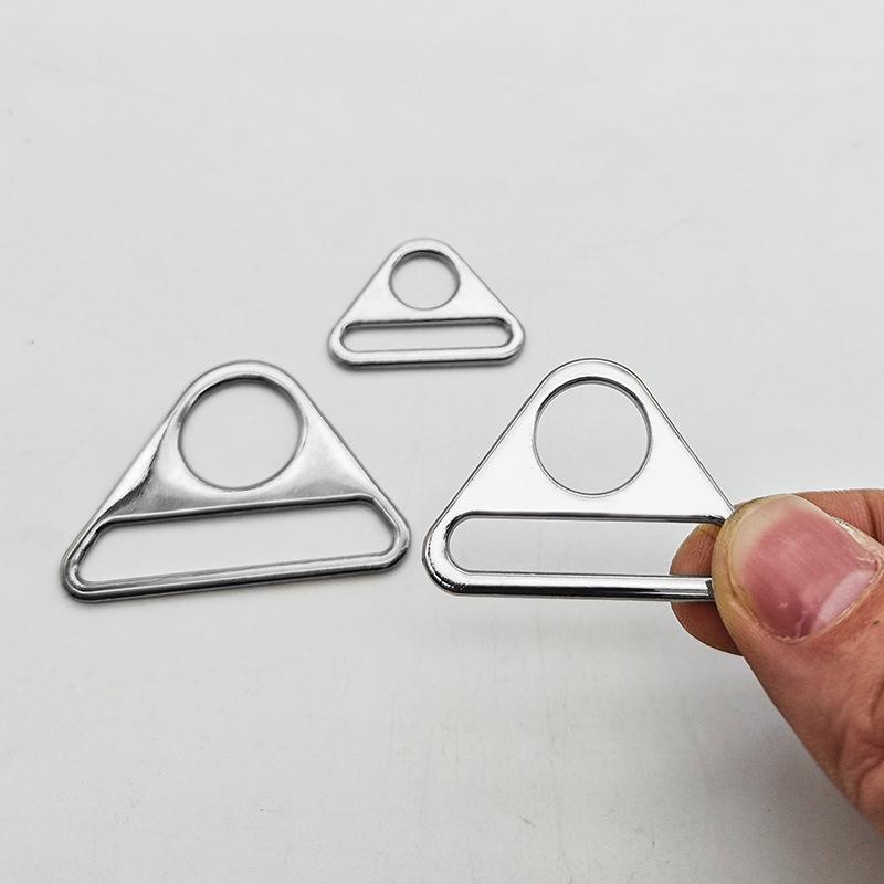 Zinc Alloy Triangle Buckle: Metal Accessory for Clothing, Bags, and Handbags