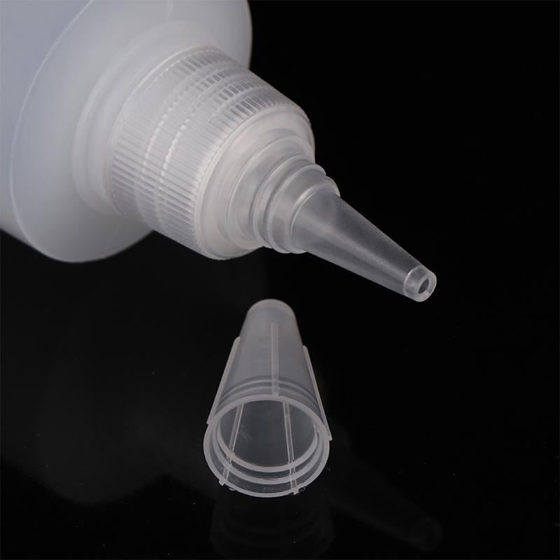 10-1000Ml Empty Plastic Squeeze Dropper Bottle With Screw Cap Semi-Transparent Eyes Liquid Ink Oil Paint Pigment Container