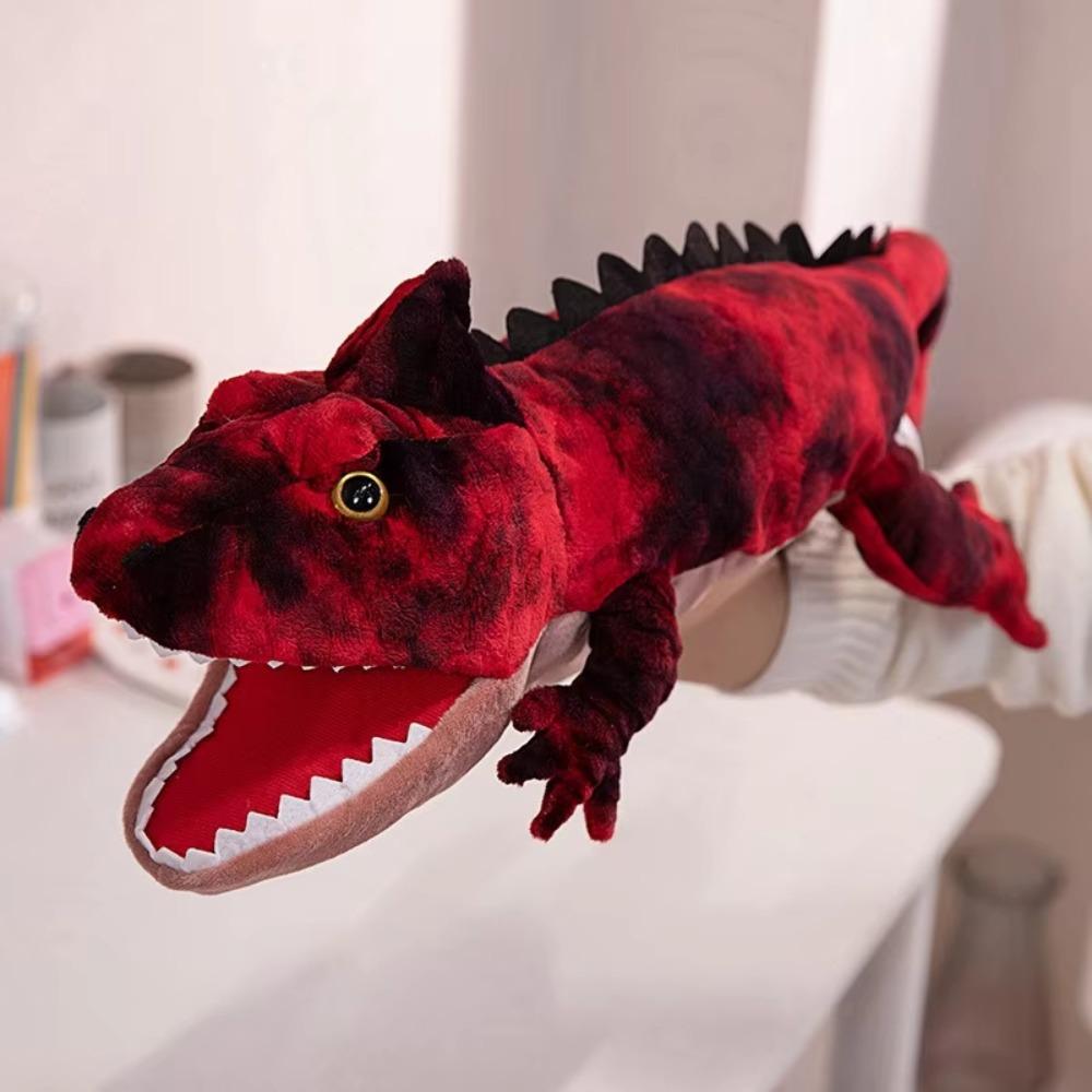 Lizard Snake Plush Hand Puppet Frog Crocodile Storytelling Puppet Animal Hand Puppet  Role-playing