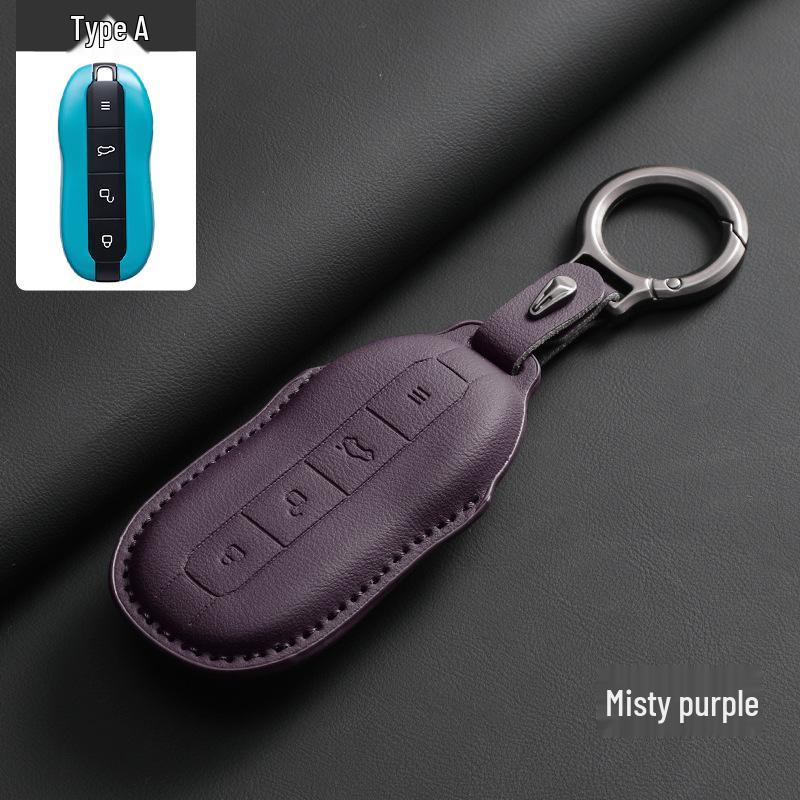 Xiaomi SU7 Coral Orange Car Key Shell with Buckle