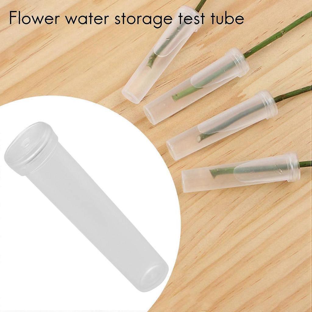 Floral Tube 400-Pack Flower Tube, Flower Vials, Floral Water Tube for Flower Arrangements,Clear Plastic