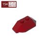BRICKE 4x2 Sloped Wedge Brick Compatible with Lego 47759 - DIY Educational Building Block Piece.