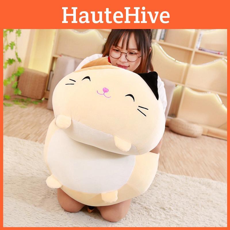 Chubby Cute Squishy Cat Plush Toy Soft Animal Cartoon Pillow Cushion Lovely Gift