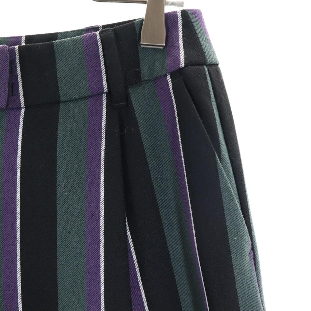 MAX&CO Made In Bulgaria Striped Pattern Tapered Trousers Pants 46 Women Used