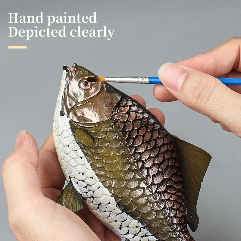 Set di Action Figure Modello Animali Marini - Pesci Oceanici Tonno Pesce Vela Persico Cernia Salmone PVC Giocattolo Educativo per Bambini