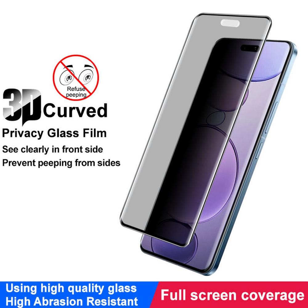 IMAK For Xiaomi Civi 5 Pro 5G Anti Spy Screen Protector Full Cover Tempered Glass Film