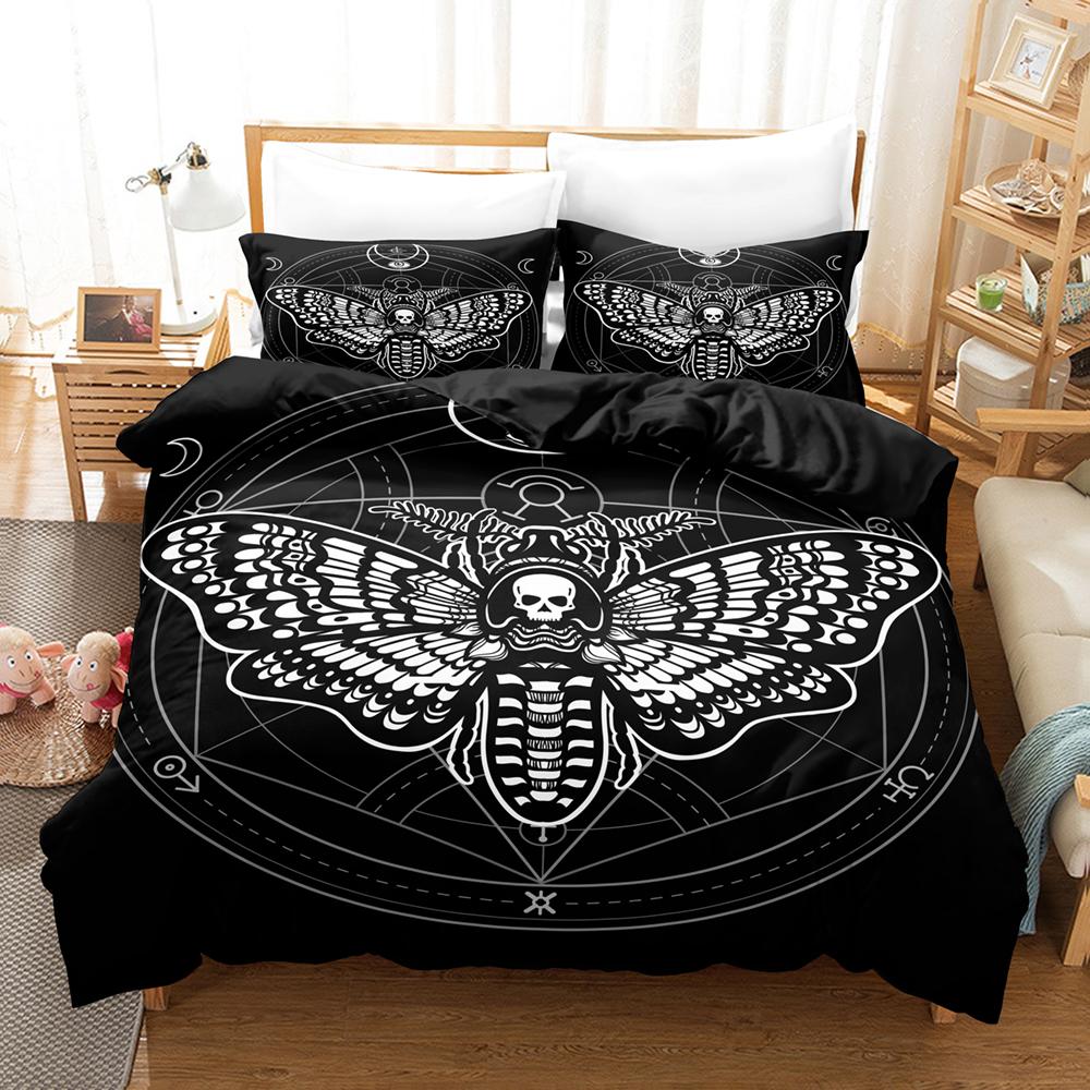 Black Theme Bedding Set Tiger Horse Grey Soft Comfortable Duvet Cover Set King Queen Twin Single Size Adults Room Decoration