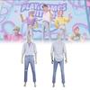 Costume Cosplay Kpop Demon Hunters con Camicia di Jeans e Tuta per Esibizioni Teatrali Anime