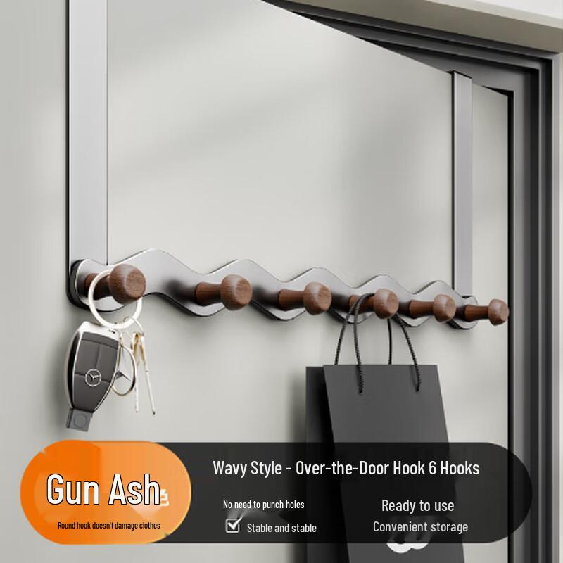 Over-the-Door 6-Hook Hanger