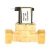 Electric Water Valve, Normal Closed Brass Electric Solenoid Valve for Water Electric  12V G34, Solenoid Valves