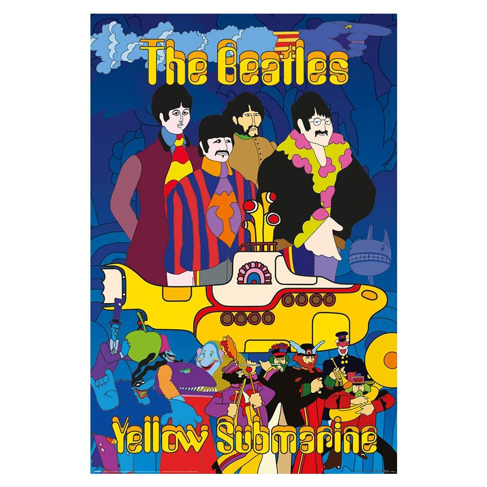 The Beatles Yellow Submarine Poster