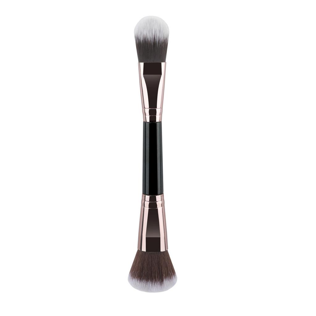 Single double head makeup brush, foundation brush, soft hair trimming brush, loose powder brush, flame brush, multi-functional beauty tool