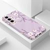 Fallen Plum Blossoms Phone Case For Samsung Galaxy A57 A37 A17 A56 A36 A26 A16 A06 A55 A35 A25 A15 A05 4G 5G Film Hard Cover