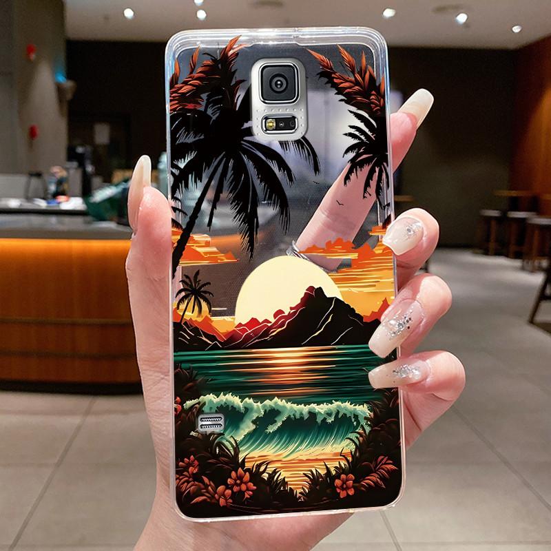 Casing For Samsung Galaxy Note 4 Note 3 Luxury Dragon Cute Cool Boys Girls Soft silicone Phone Case Back Cover Transparent Shell