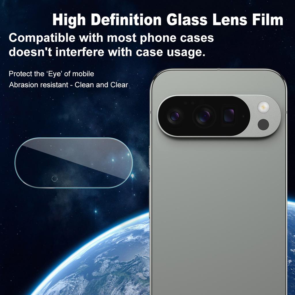 IMAK For Google Pixel 10 Pro XL Camera Lens Protector HD Tempered Glass Rear Lens Film (Downsize Version)