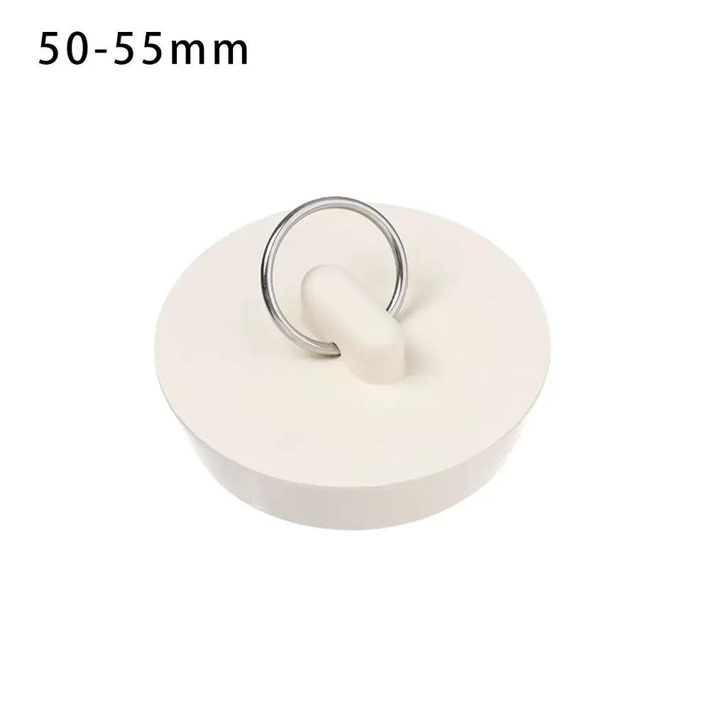 Universal Silicone Bathtub Plug Replacement Anti-clogging Drain Stopper Shower Bath Tub Sink Drains Kitchen Bathroom Accessories