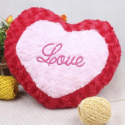 Love Heart Couple Cushion Love σε σχήμα καρδιάς