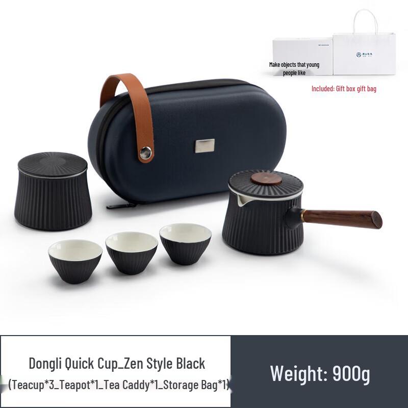 

Japanese Style Ceramic Travel Tea Set