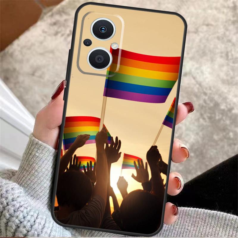 

Gay Pride Flag LGBT For OPPO Reno 14 12 11 10 13 Pro 8T 11F 12F 13F 14F 7 8 Lite OPPO Find X9 X8 X6 X5 Pro Case OPPO Find X6 Pro