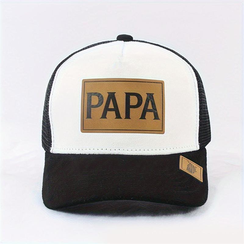 Spring New Style Mesh Baseball Cap Women Men Fashion Casual Letter Icon Unisex Trucker Caps Outdoor DAD Father's Day Gift Hat