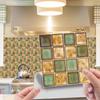 3D Mosaic Tile Sticker - Creative, Bright Film, DIY Wall & Floor Decor