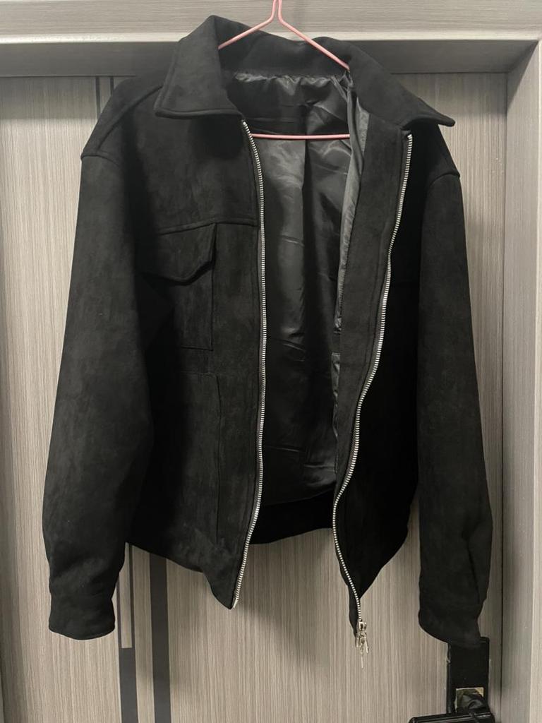 Trendy Unisex High Street Deerskin Zipper Jacket with Big Pockets.