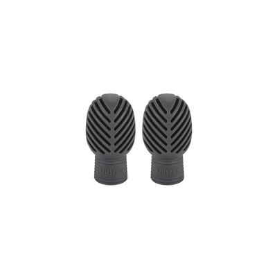 2Pcs Silicone Drumstick Practice Tips Practice Silent Percussion Accessories Tips Damper Drumstick Mute Damper Drumstick