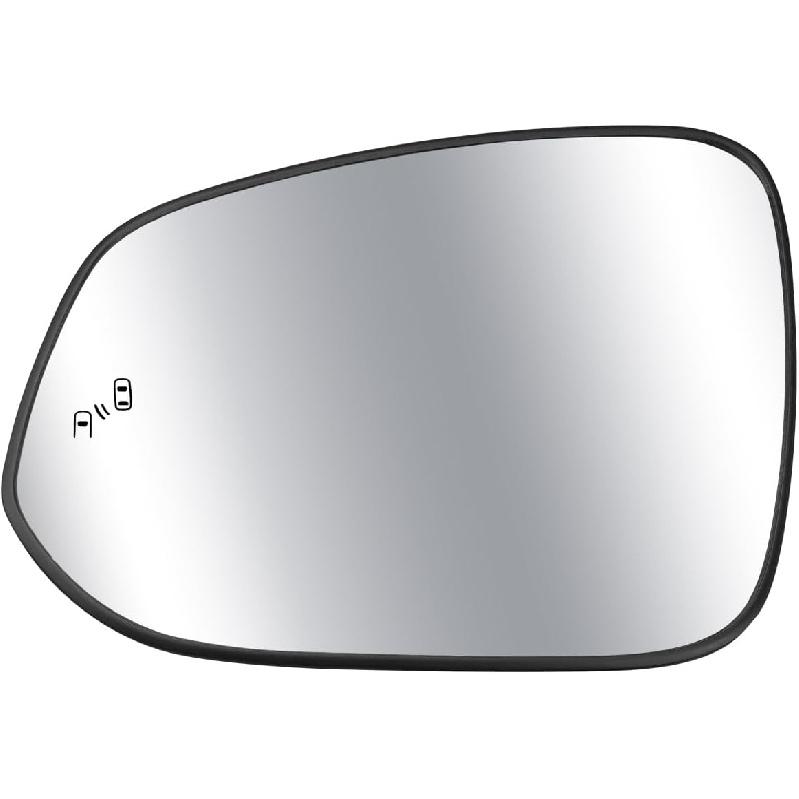 Passenger Side Mirror Glass Fit for Toyota Rav4 2013-2023 Tacoma 2016-2021 Replace 87931-42E50, Right Side Rearview Mirror Glass with Base Power Left Side