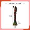 African Figurine Handmade Modern Statues and Sculptures Unique Women Statue for Office Shelf