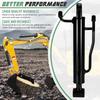 Mini Excavator Thumb Cylinder 25mm Single Hole Hydraulic Thumb Clamp Cylinder for Up to 3 Tons Excavators