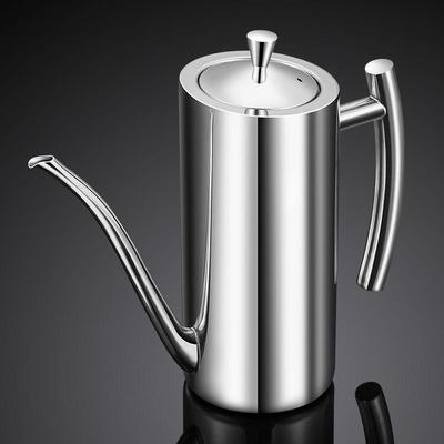 Europos stiliaus nepralaidus nerūdijančio plieno aliejaus indas (Atnaujinta versija, 500ML/700ML)