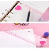 Wear Resistant Bookmark Ruler Clear Scale Measuring Ruler Loose Leaf Hand Ledger Ruler  Student