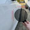 Parallel Stripe Light Refraction Dent Detect Board 3D Printed Car Dent Positioning Accessory For Vehicle Paintless Dent Repair