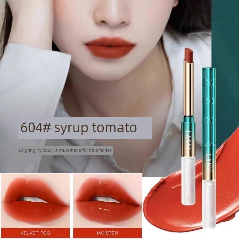 [Official Genuine Product] Big Brand Lipstick for a Natural Look, Brightens Skin, Moisturizing, Waterproof, Non-Stick Cup, Long-Lasting, Non-Fading,
