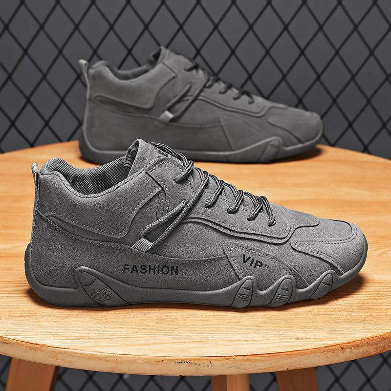 Vinternyhet Doudou skor herrars avslappnade sammetstjocka sportskor varma bomullsskor mångsidiga trendiga skor arbete snöstövlar