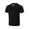 Li Ning CBA Series 24 Season Shanghai Team Comfortable Casual Simple Short Sleeve Basketball Shirt Men tops Black ATSU963-2