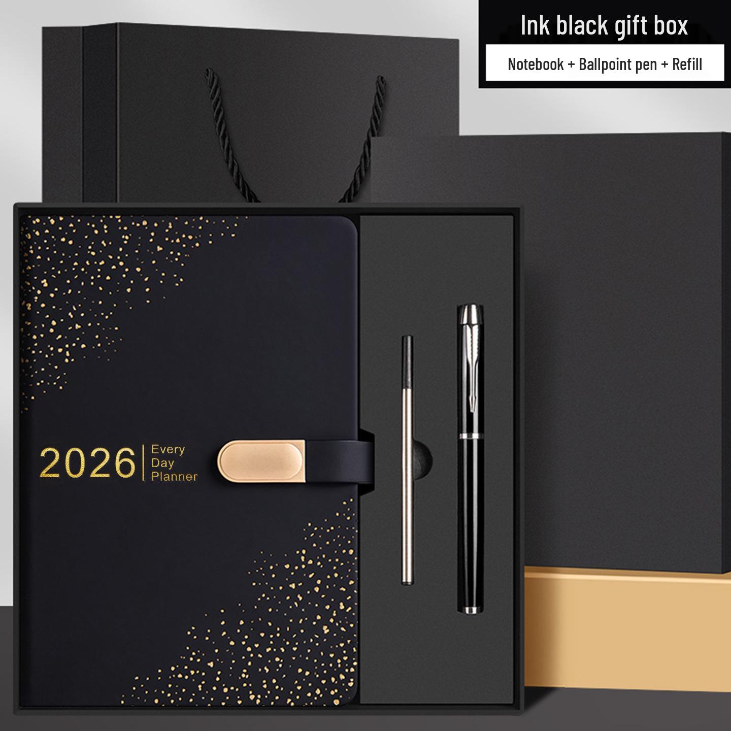 2026 A5 One Page Per Day Buckle Diary: Customizable 365-Day Journal