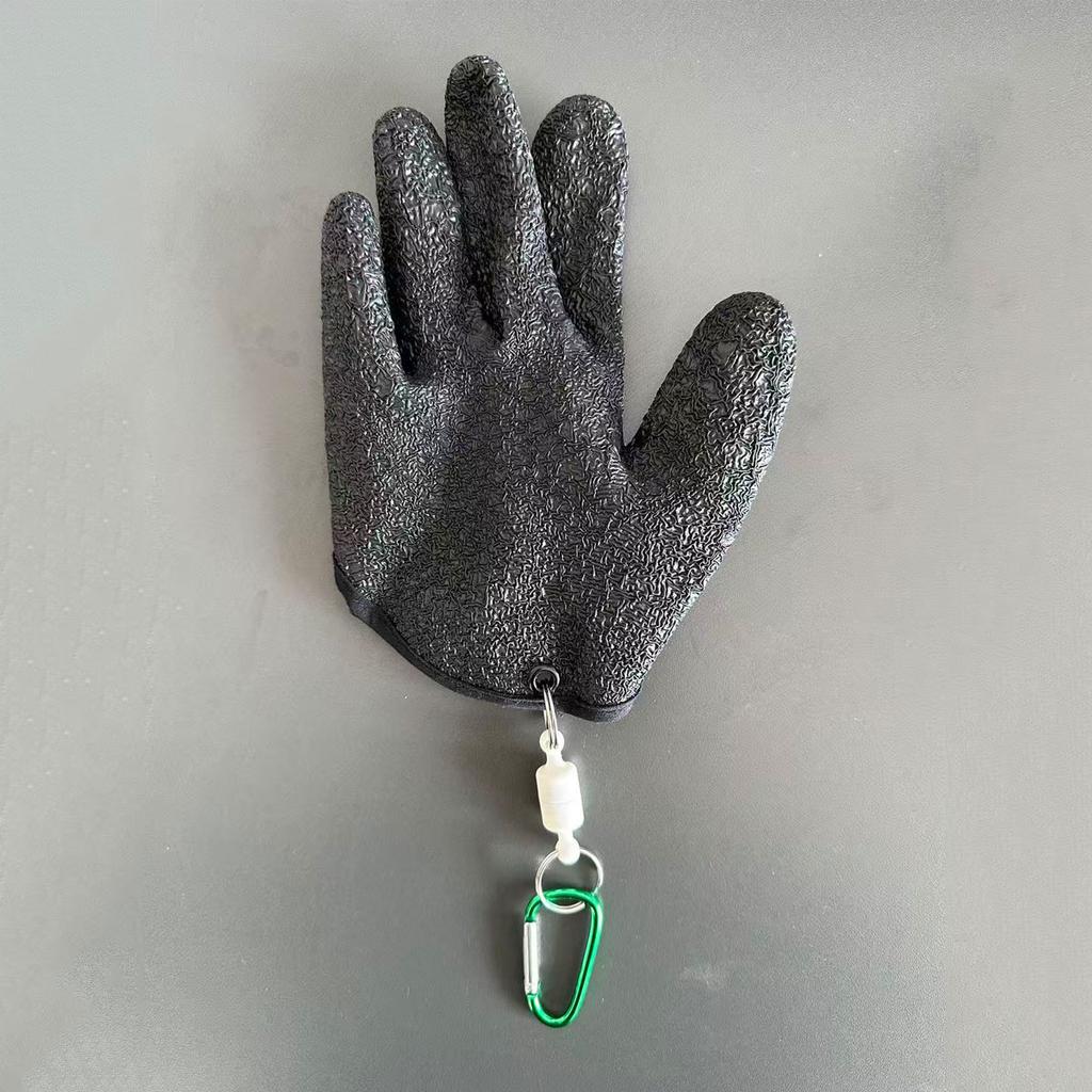 Fishing Gloves -Professional Anti-Slip Catch Fish Gloves,Puncture Proof Ice Fishing Glove for Handling,Catching,Cleaning,Hunting