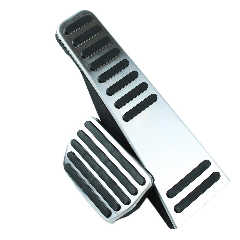 

2 шт. автомобильные педали из нержавеющей стали XC90 V90 S90 XC60 S60 2015-педаль акселератора топлива подставка для ног тормоза крышка педали 2015-2017