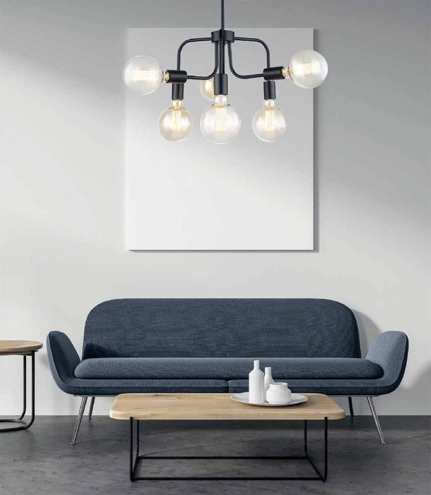 Lampa wisząca Kristy MDM-3678/6 BK Italux