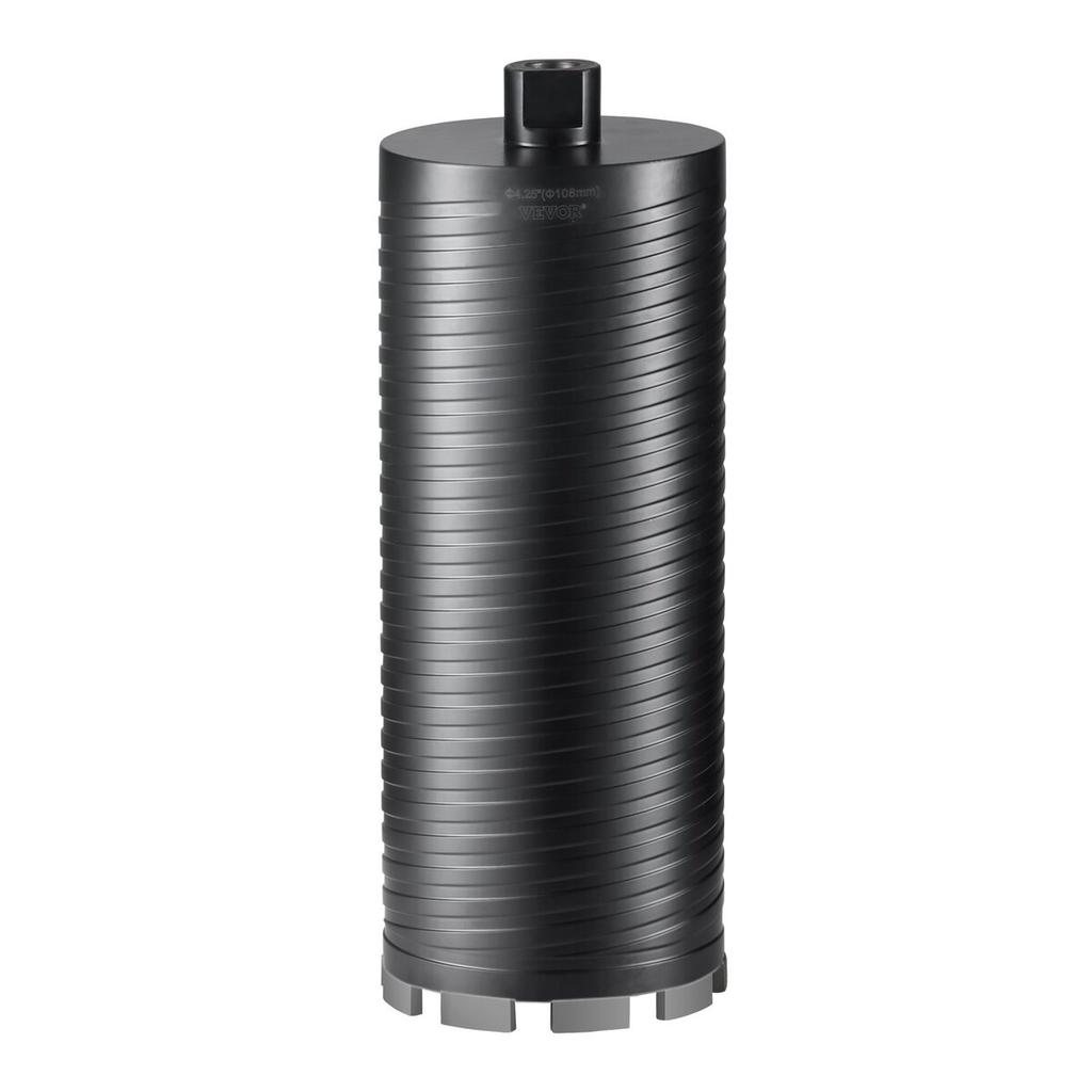 Core Drill Bit, 4.25" Wet/Dry Diamond Core Drill Bits for Brick and Block, Concrete Core Drill Bit with Pilot Bit Adapter and Saw Blade, 9.5" Drilling