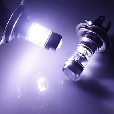 2X Car H4/H7 9003 Hb2 8000K Hi/Lo Beam 20 Led Fog Light Driving Drl Bulb Lamp